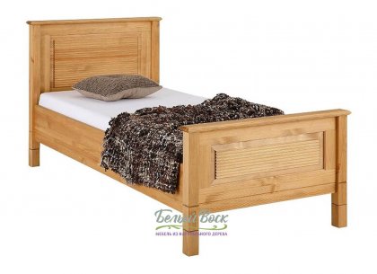 Кровать Рауна 90x200 (бейц/масло)