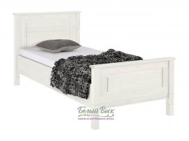 Кровать Рауна 90x200 (белый воск УКВ)