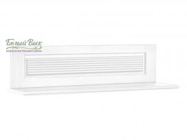 Полка навесная Рауна-165 (белый воск УКВ)