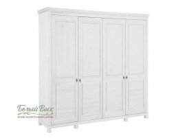 Шкаф для одежды Рауна-40 (белый воск УКВ)