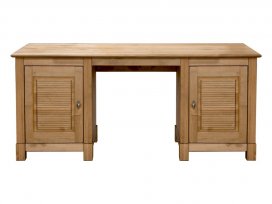 Стол письменный 2-х тумбовый Рауна-20 (бейц/масло)