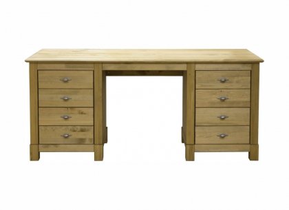 Стол письменный 2-х тумбовый Рауна-08 (бейц/масло)