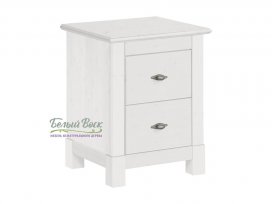 Тумба прикроватная Рауна-02 (белый воск УКВ)