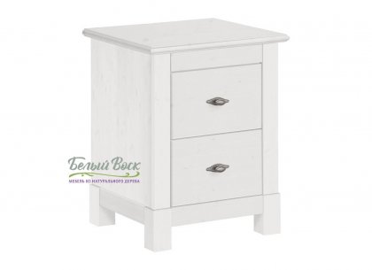 Тумба прикроватная Рауна-02 (белый воск УКВ)