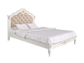 Кровать с мягким изголовьем 120×200 Romantic Gold R312-K02-G-B01