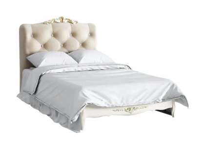 Кровать 120×200 Romantic Gold R712D-K02-G-B01