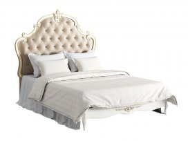 Кровать 140×200 Romantic Gold R534-K02-G-B01