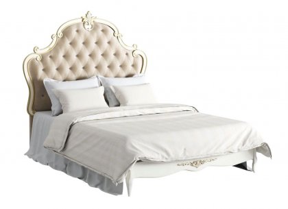 Кровать 140×200 Romantic Gold R534-K02-G-B01