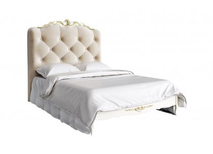 Кровать 140×200 Romantic Gold R714D-K02-G-B01