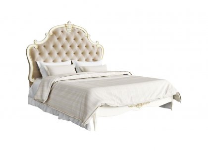 Кровать 160×200 Romantic Gold R536-K02-G-B01