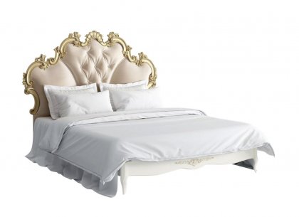 Кровать 160×200 Romantic Gold R566-K02-G-B01
