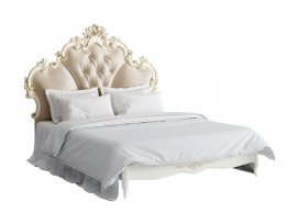 Кровать 160×200 Romantic Gold R566D-K02-G-B01