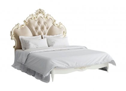 Кровать 160×200 Romantic Gold R566D-K02-G-B01