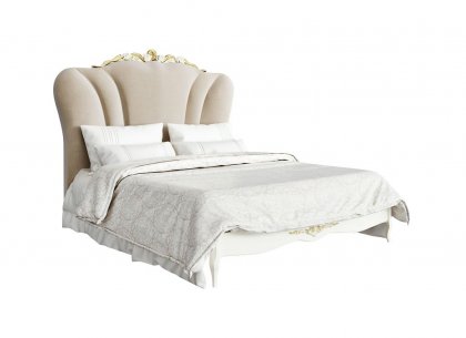 Кровать 160×200 Romantic Gold R616D-K02-G-B01