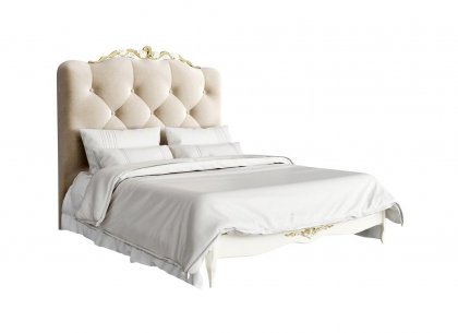 Кровать 160×200 Romantic Gold R716D-K02-G-B01