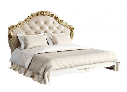 Кровать 180×200 Romantic Gold R418-K02-GG-B01