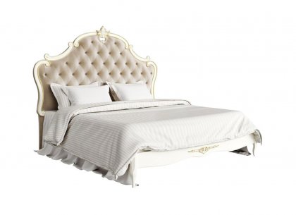 Кровать 180×200 Romantic Gold R538-K02-G-B01