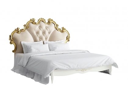 Кровать 180×200 Romantic Gold R568-K02-GG-B01