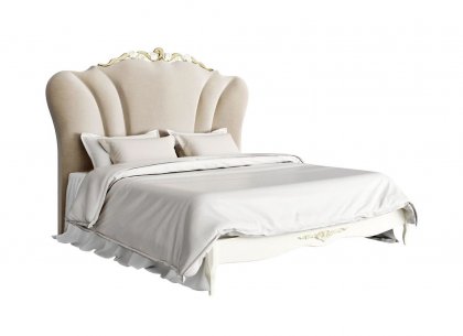 Кровать 180×200 Romantic Gold R618D-K02-G-B01