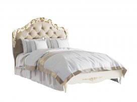 Кровать 120×200 Romantic Gold R412-K02-G-B01