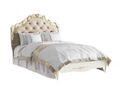 Кровать 120×200 Romantic Gold R412-K02-G-B01