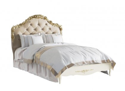 Кровать 120×200 Romantic Gold R412-K02-GG-B01