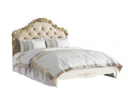 Кровать 140×200 Romantic Gold R414-K02-GG-B01