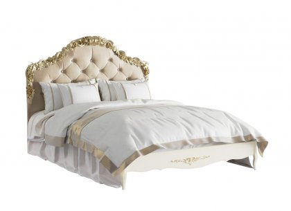 Кровать 140×200 Romantic Gold R414-K02-GG-B01