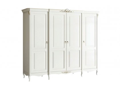 Шкаф 4 двери Romantic Gold R624-K02-G