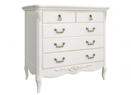 Комод бельевой 5 ящиков Romantic R109-K02