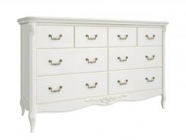 Комод широкий 8 ящиков Romantic R134-42-K02