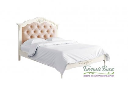 Кровать с мягким изголовьем 140×200 Romantic R314-K02-B01