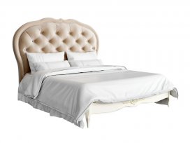 Кровать с мягким изголовьем 160×200 Romantic R516-K02-B01