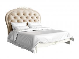 Кровать с мягким изголовьем 160×200 Romantic R516D-K02-B01