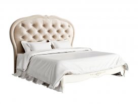 Кровать с мягким изголовьем 180×200 Romantic R518-K02-B01