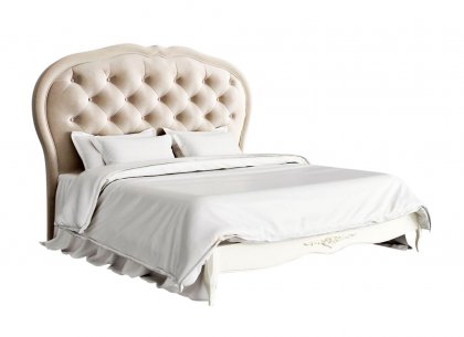 Кровать с мягким изголовьем 180×200 Romantic R518-K02-B01