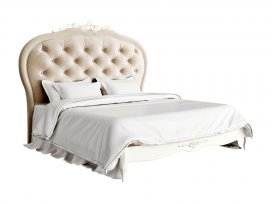 Кровать с мягким изголовьем 180×200 Romantic R518D-K02-B01
