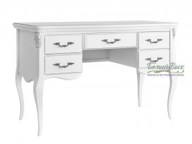 Кабинетный стол пристенный Silvery Rome S111M-K00-S