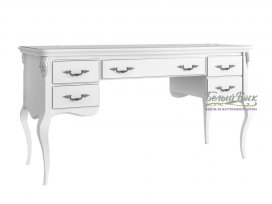 Кабинетный стол широкий Silvery Rome S111L-K00-S