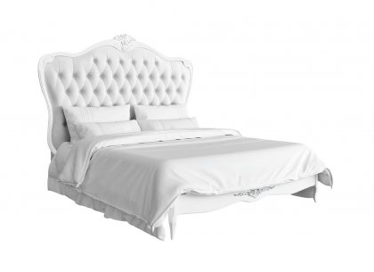 Кровать 160×200 Silvery Rome G526-K00-S-B07