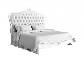 Кровать 180×200 Silvery Rome G528-K00-S-B07