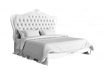 Кровать 180×200 Silvery Rome G528-K00-S-B07