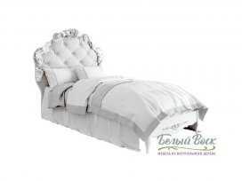 Кровать 90×200 Silvery Rome S409-K00-S-B07