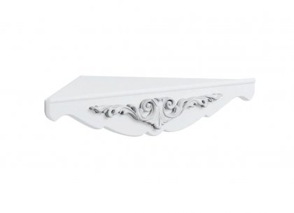 Полка Silvery Rome RPL40V-K00-S