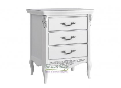 Прикроватная тумба Silvery Rome S117-K00-S