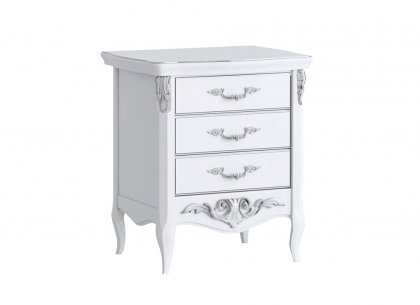Прикроватная тумба Silvery Rome S117S-K00-S