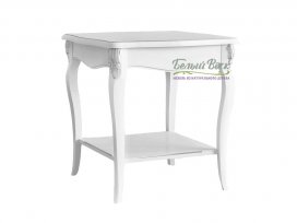 Столик квадратный Silvery Rome S113-K00-S