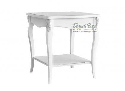 Столик квадратный Silvery Rome S113-K00-S