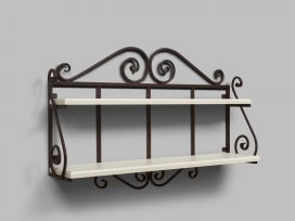 Граверса кованая Валенсия 2-45