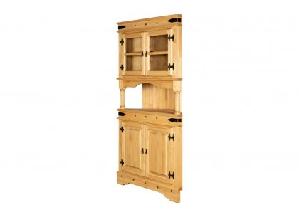 Буфет Викинг 02 угловой (мёд)